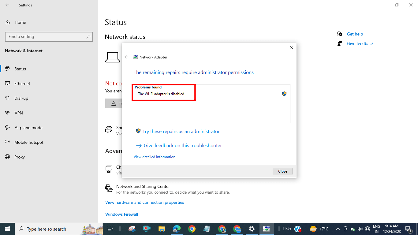 How to Fix Wifi is Not Showing In Windows 10