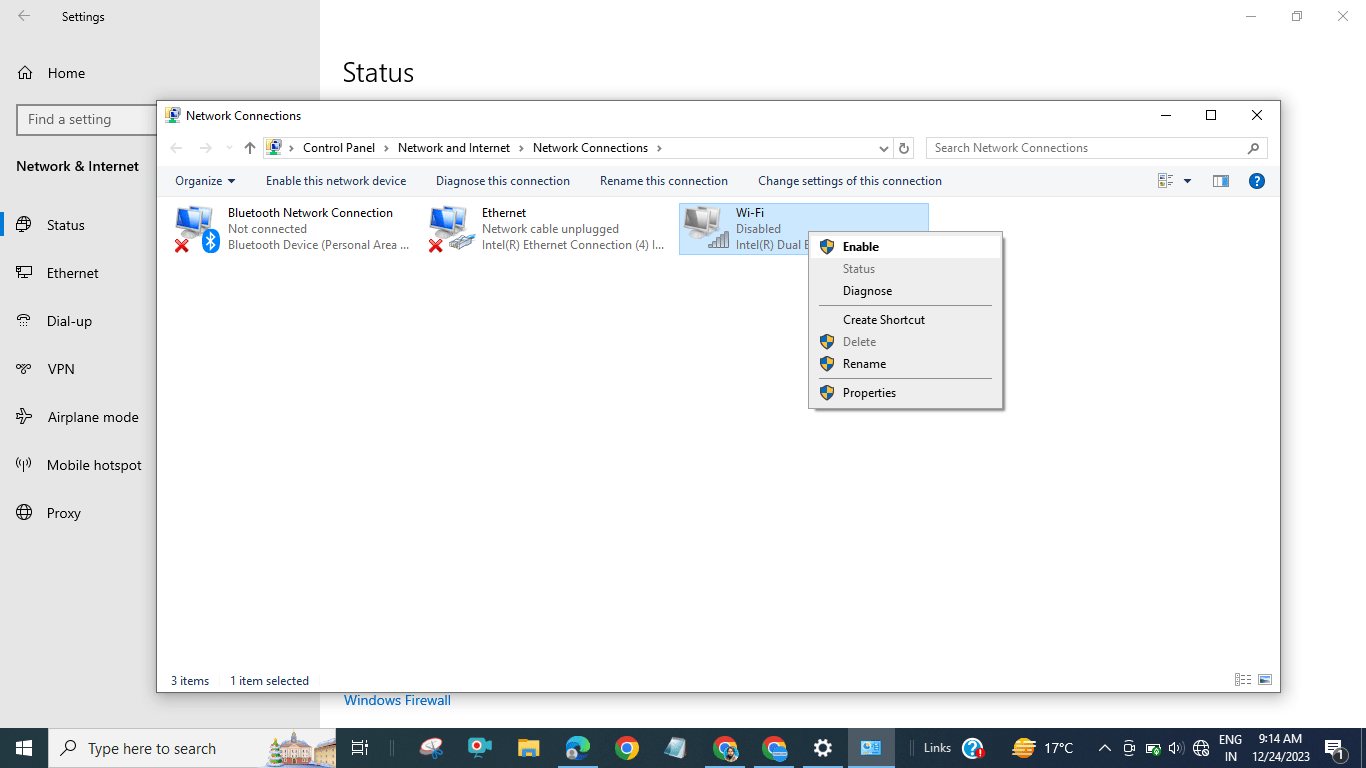 How to Fix Wifi is Not Showing In Windows 10