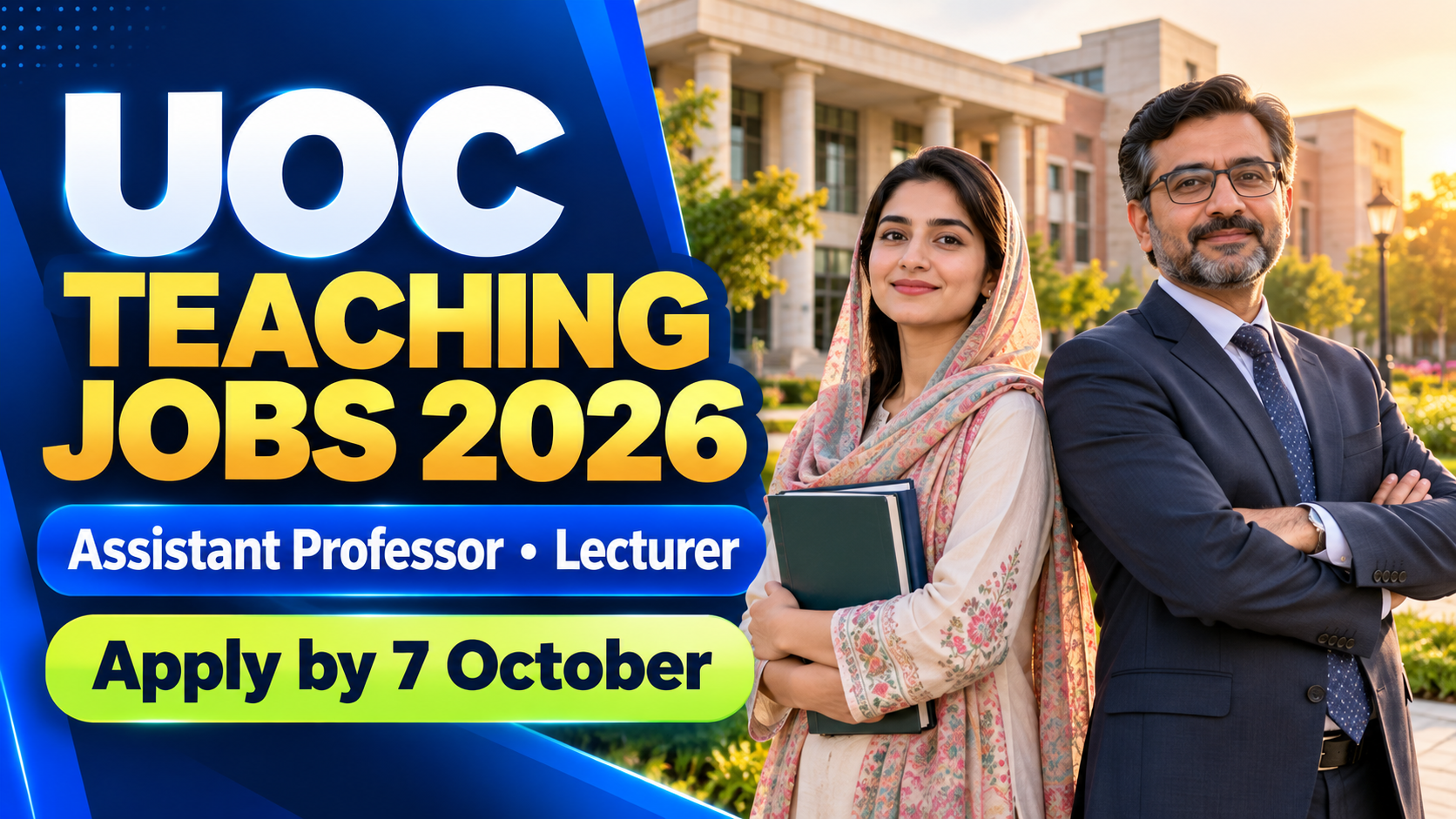 University of Chakwal UOC Teaching Jobs 2026